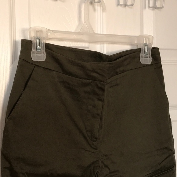 H&M Trousers- Olive Green- size 6 - Picture 2 of 7